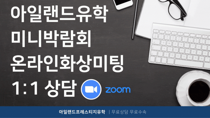 아일랜드유학미니박람회 zoom 2021년 2월 3