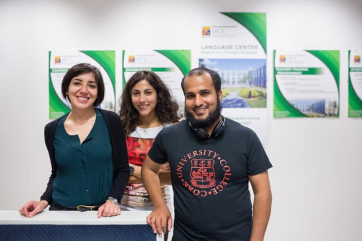 Language Centre: students,