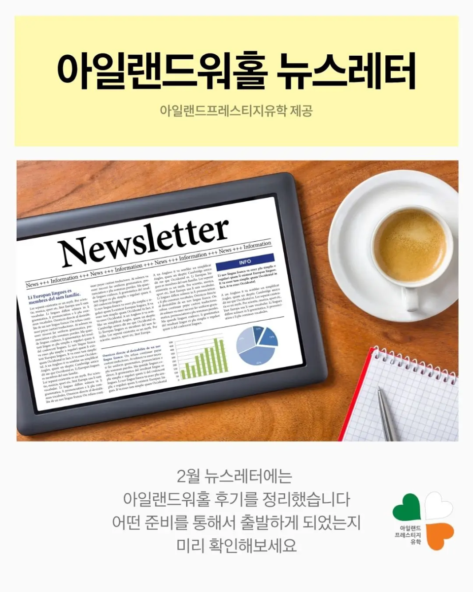 아일랜드워홀 뉴스레터 2월