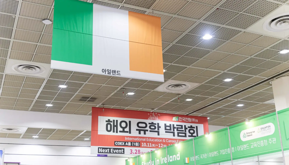 Ireland study abroad education fair embassy seminar Seoul COEX